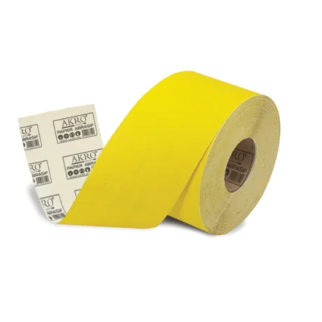 ROULEAU DE PAPIER ABRASIF JAUNE