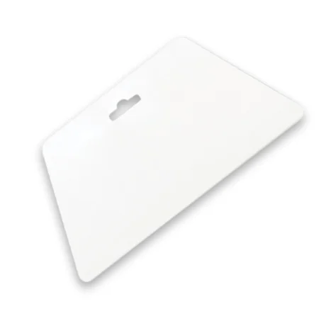 SPATULE EN PLASTIQUE BLANCHE